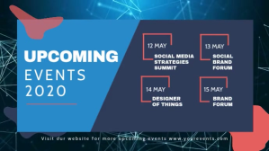 Purple Upcoming Events Digitalt display Template