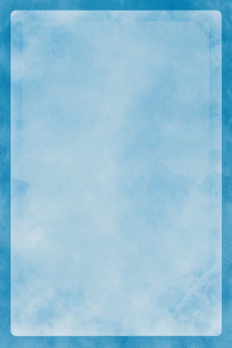 Blue Watercolor Frame Template | PosterMyWall