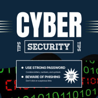 Cyber Security Template | PosterMyWall