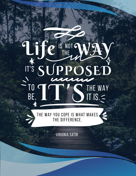 Modele La Vie Saine Bleue Obtiendra Une Meilleure Citation Postermywall