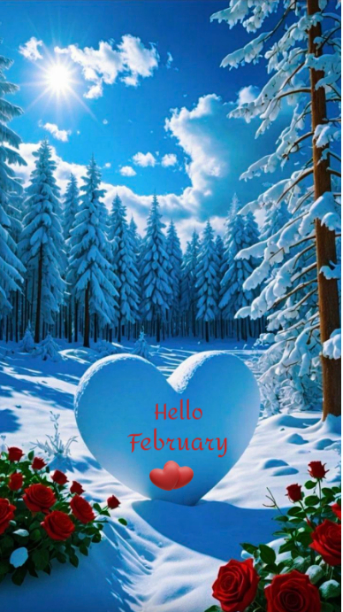Copy of Hello February | PosterMyWall