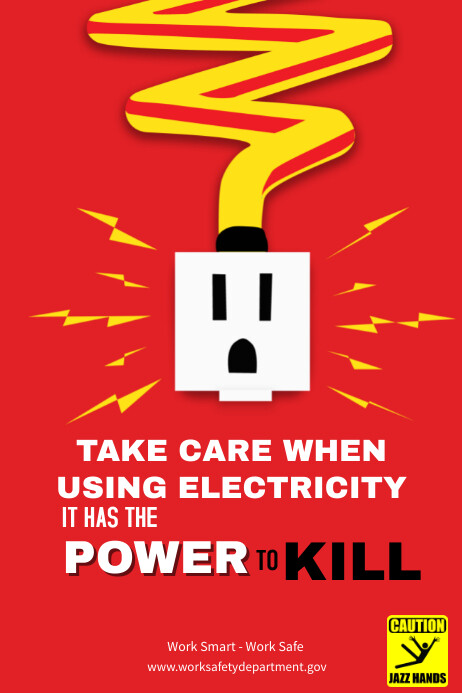 Copy of Blue Work Safety Poster Template | PosterMyWall