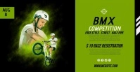 BMX Competition Reklama na Facebooka template