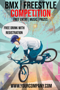 Bmx Newsletter Example BMX Template | PosterMyWall