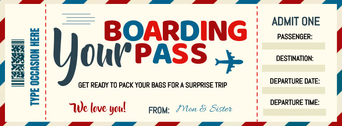 Boarding Pass Template | PosterMyWall boarding-pass-template-postermywall