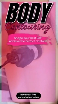 Body Sculpting Ad Template – Beauty & Wellness Vertical video Promo Reel Instagram
