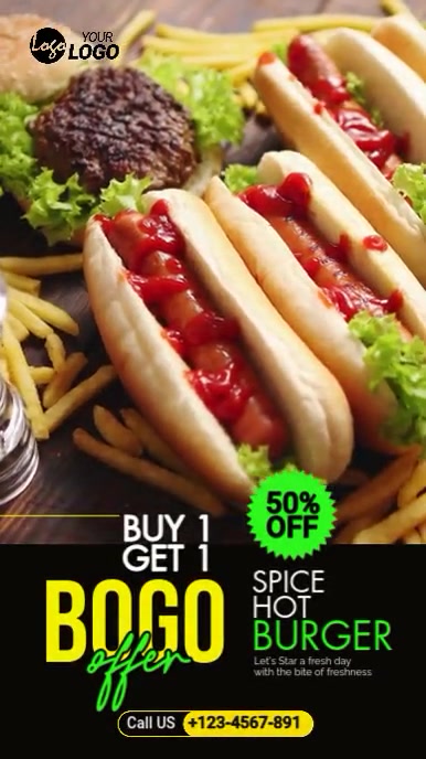 Bogo Offer Template Instagram na Kuwento