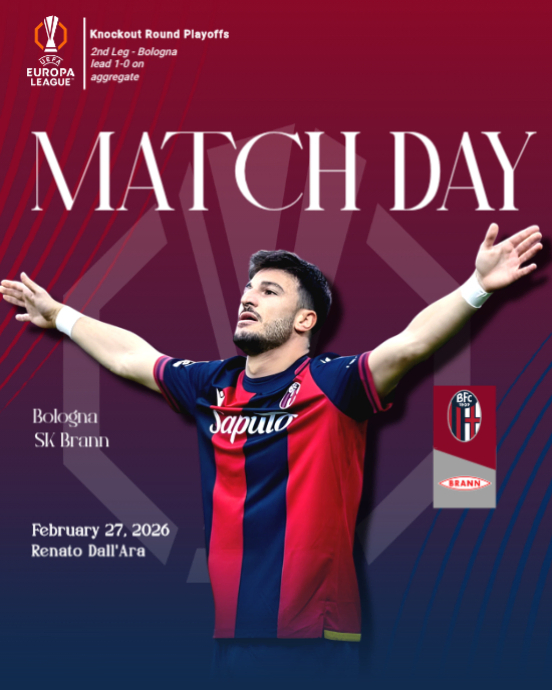 Bologna vs SK Brann Football Match Promotion Instagram Portrait ...