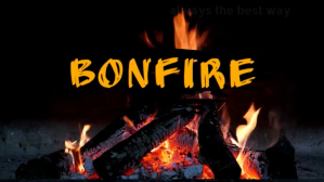 bonfire Ecrã digital (16:9) template