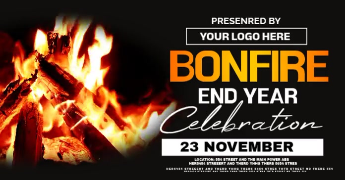Bonfire Facebook 共享图片 template