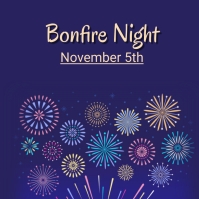 Bonfire Night Template PosterMyWall