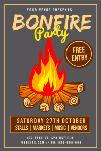 200+ bonfire Customizable Design Templates | PosterMyWall