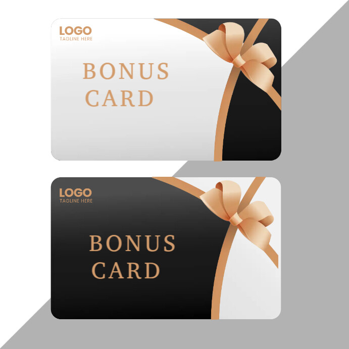 Bonus Card Sticker Bonus Card Template | PosterMyWall