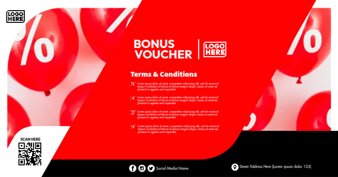 Bonus Update Poster Example Copy of Bonus Voucher | PosterMyWall