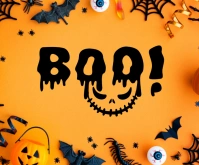 Boo Rectangle moyen template