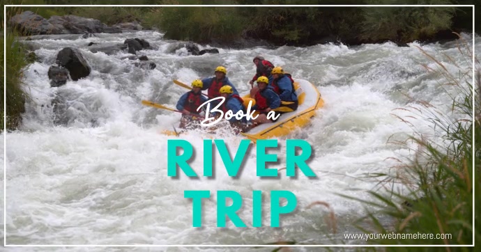 Book A River Trip Template PosterMyWall