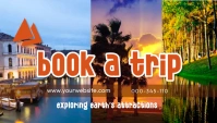 Book A  Trip Blog Header template