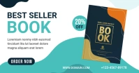 Book Banner Ad Template Ibinahaging Larawan sa Facebook