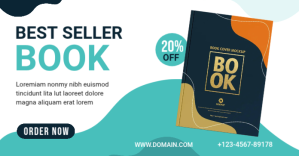 White Book Promotion Facebook Shared Image Template
