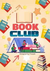 Book club A1 template