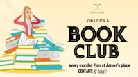 book club YouTube Thumbnail template