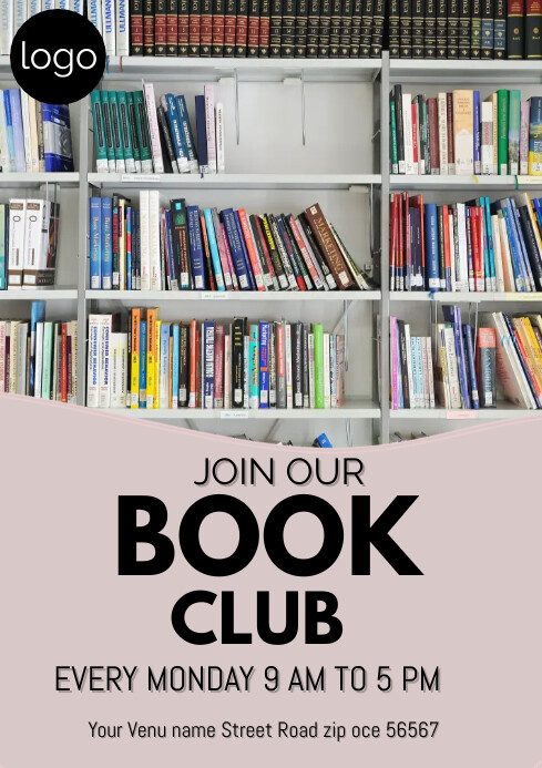 Book Club Template | PosterMyWall