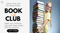 book club template YouTube Thumbnail