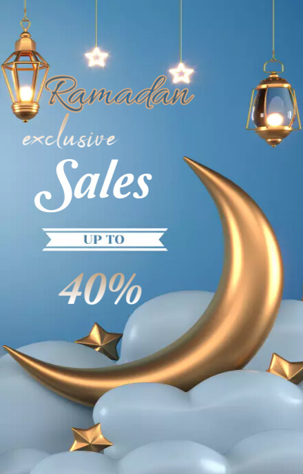 Ramadan sales Wattpad Cover template