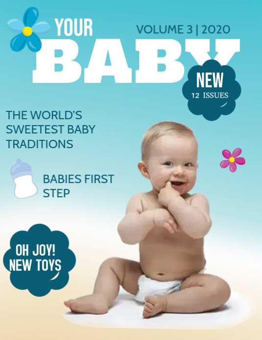 Copy Of Baby Book Cover Postermywall Copy Of Baby Book Cover Postermywall