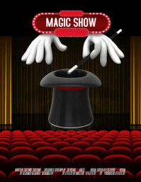 Magic Show Template PosterMyWall
