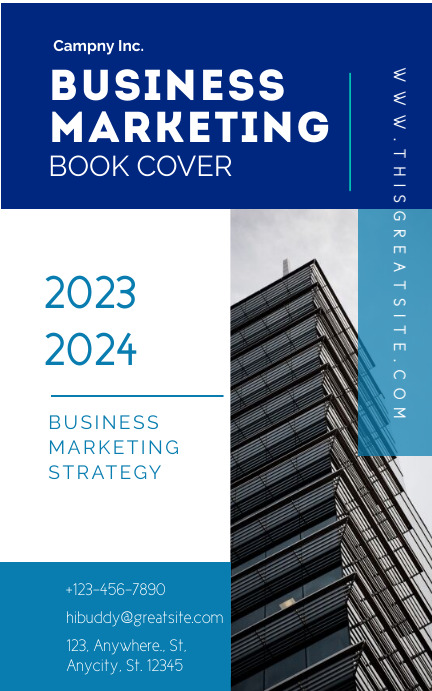 Book cover template | PosterMyWall