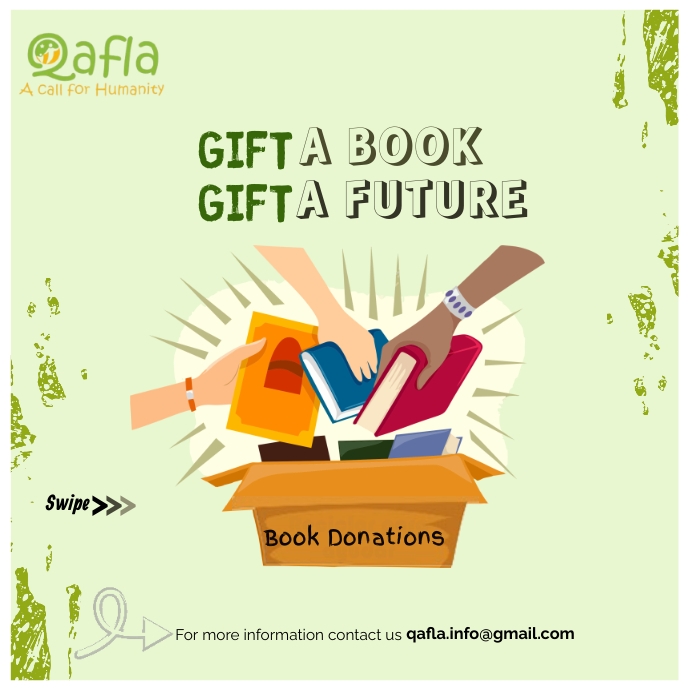 Book Drive Template | PosterMyWall