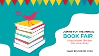book fair Blog Header template