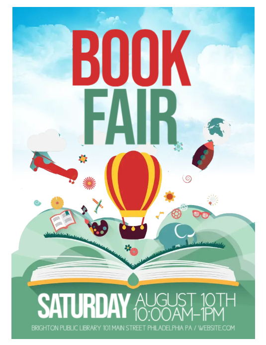Book Fair Template PosterMyWall