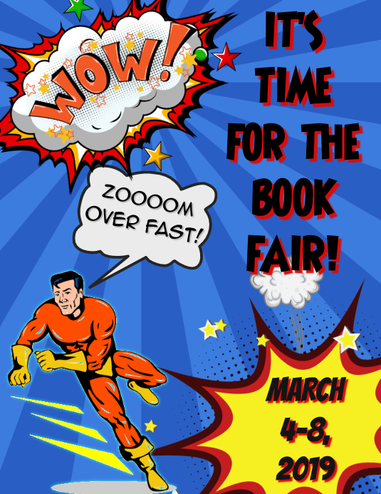 Book Fair Flyer Template PosterMyWall