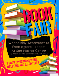 1 410 Book Fair Customizable Design Templates Postermywall