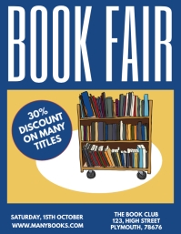 Book Fair Flyer Template | PosterMyWall