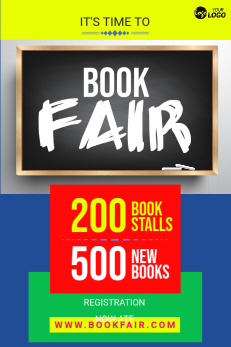 Book Fair Flyer Template | PosterMyWall