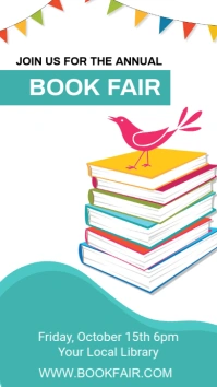 book fair Instagram Story template