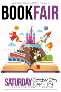 1 410 Book Fair Customizable Design Templates Postermywall
