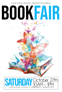5 600 School Book Fair Customizable Design Templates Postermywall