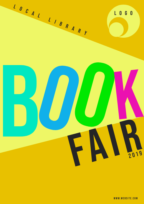 BOOK FAIR TEMPLATE | PosterMyWall