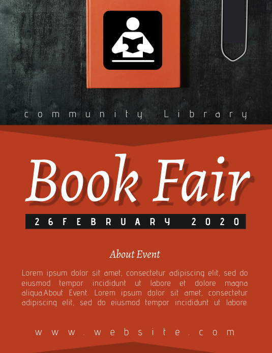 Book Fair TEMPLATE PosterMyWall