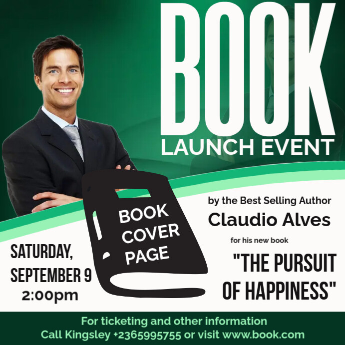 book launch Template | PosterMyWall