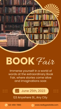 book launch template Instagram Story