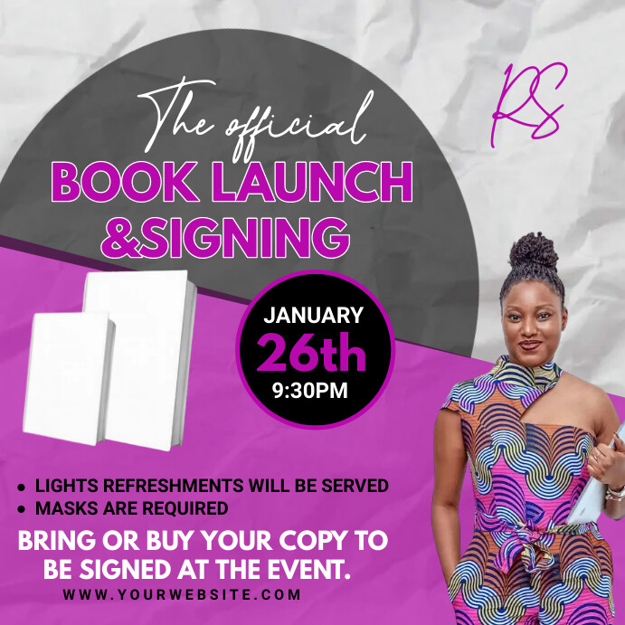 Book Lunch flyer Template PosterMyWall Book Lunch flyer Template PosterMyWall