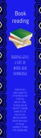 book mark template,small business flyer Halv side Legal
