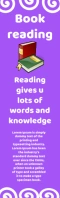 book mark template,small business flyer Halv side Legal
