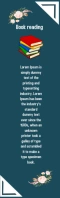book mark template,small business flyer Half Page Legal
