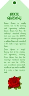 book mark template,small business flyer Halv side Legal